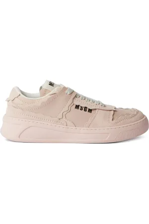 Msgm Tenis con logo estampado