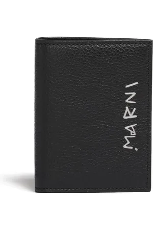 Marni Cartera plegable con logo en relieve