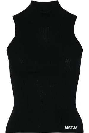 Msgm Camiseta con motivo del logo