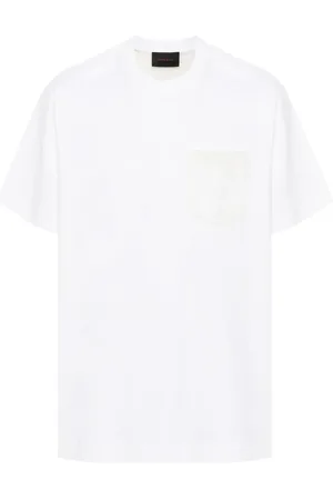 Simone Rocha Playera transparente con panel de encaje