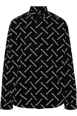Balenciaga Camisa con logo estampado