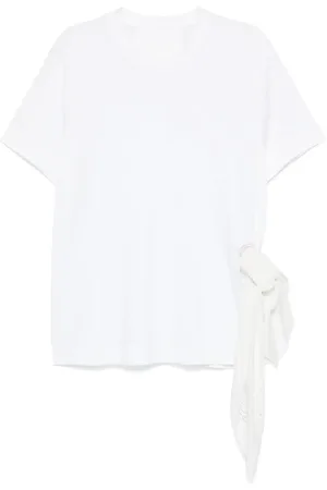 Givenchy Playera con detalle de mascada