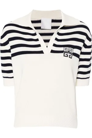 Givenchy Playera tipo polo con motivo 4G