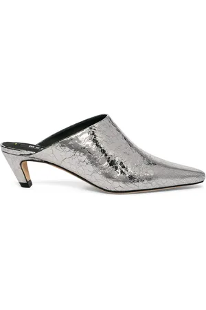 Msgm Mules metalizados