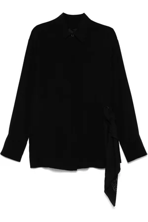 Givenchy Camisa con detalle de mascada