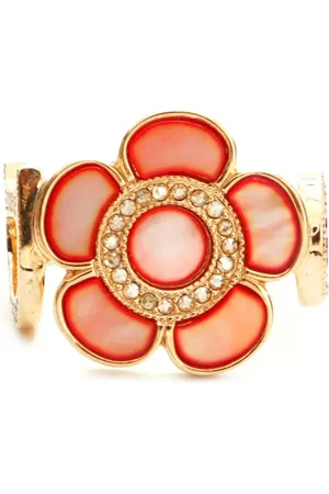 Dior Anillo con detalles de strass