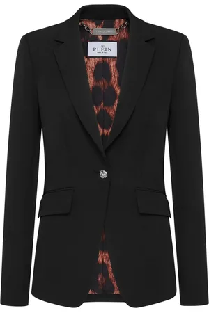 Philipp Plein Blazer con calavera de cristal