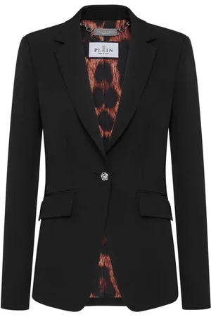 Philipp Plein Blazer con calavera de cristal