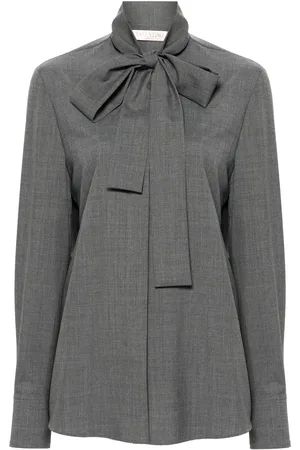 VALENTINO GARAVANI Blusa con abertura en el cuello