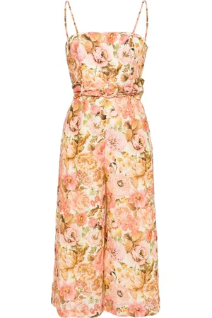 ZIMMERMANN Jumpsuit corto con diseño strapless