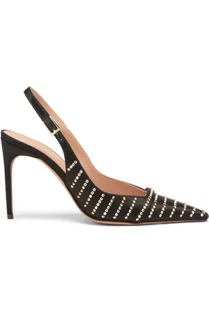 MALONE SOULIERS Zapatillas con detalles de cristal y tacón de 90mm