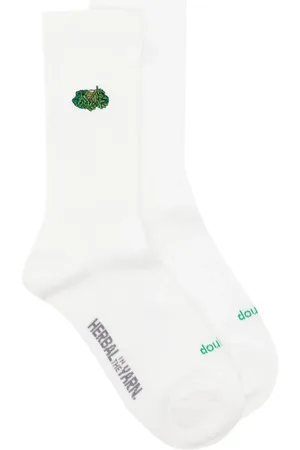 DOUBLET Calcetines bordados