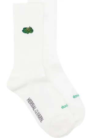 DOUBLET Calcetines bordados