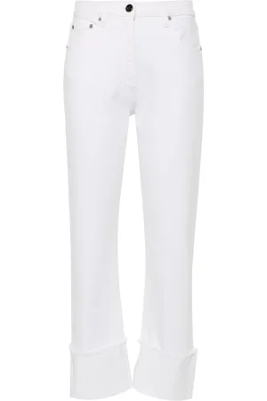 SEMICOUTURE Jeans capri con bolsillos