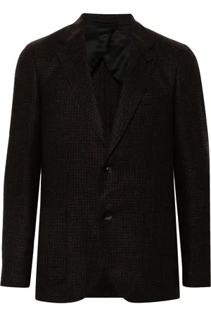 LARDINI Blazer con detalle de broche