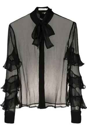 Lethicia Bronstein Camisa Adrian con detalle de volantes