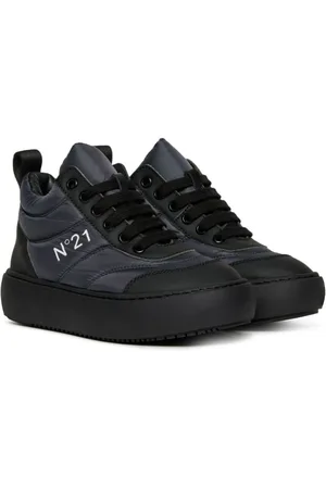 Nº21 Tenis altos con logo estampado