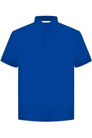 SHANGHAI TANG Playera tipo polo con cuello alzado
