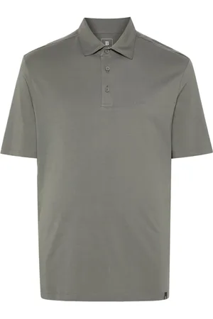 Boggi Milano Playera tipo polo stretch
