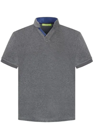 SHANGHAI TANG Playera tipo polo con cuello alzado
