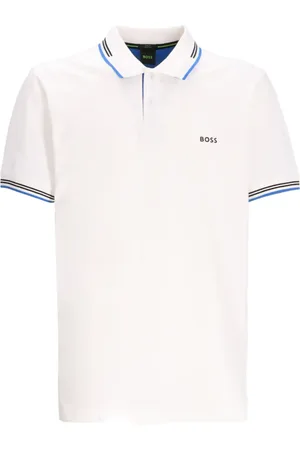 HUGO BOSS Playera tipo polo con logo estampado