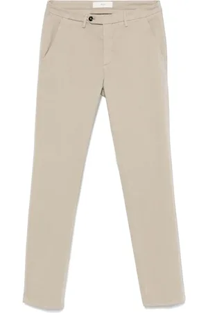 BRIGLIA Pantalones chinos con pinzas