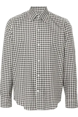 Fursac Camisa con cuadros estampados