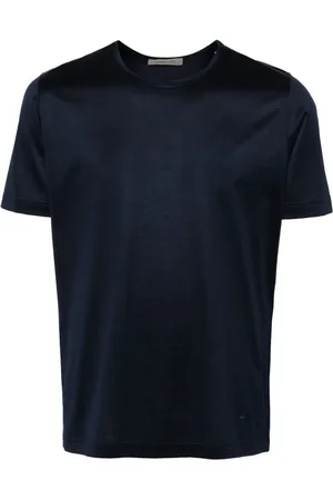corneliani Playera con cuello redondo