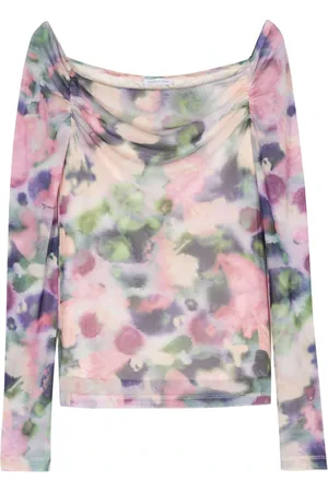 Patrizia Pepe Playera con estampado de acuarela