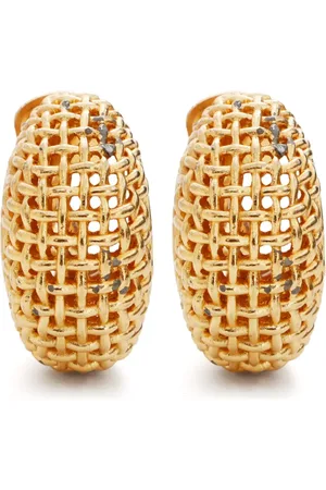 Dior Aretes de clip estilo huggie