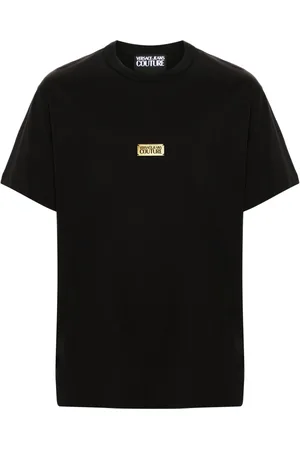 VERSACE Playera con placa del logo
