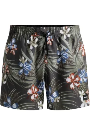 HUGO BOSS Shorts de playa con estampado floral