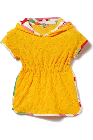 PUCCI Junior Jumpsuit corto con logo en jacquard