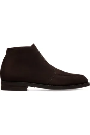 Bally Botas de gamuza con agujetas