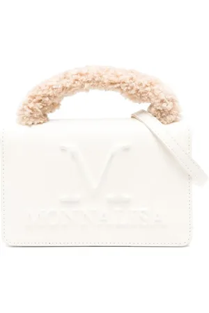 MONNALISA Bolsa de hombro con logo en relieve