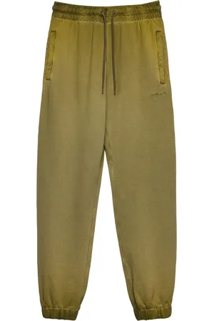 Msgm Pantalones rectos con cordones en la pretina