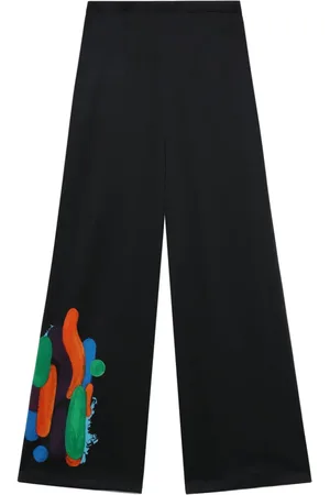 ENFÖLD Pantalones anchos con estampado gráfico