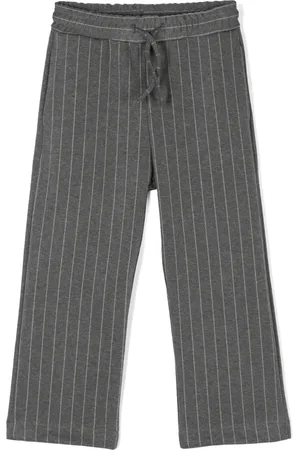 Paolo Pecora Pantalones con estampado de rayas diplomáticas