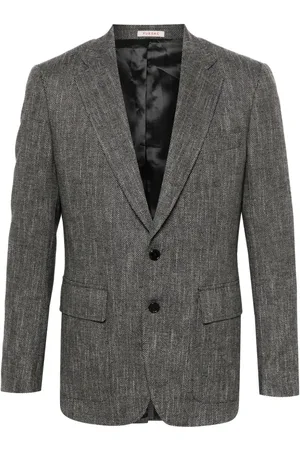 Fursac Blazer con motivo de espiga