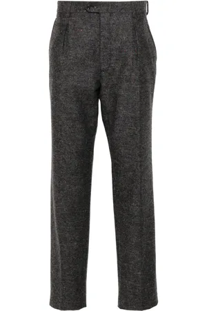 Fursac Pantalones tapered con detalles de pinzas