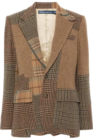 Ralph Lauren Blazer con diseño patchwork