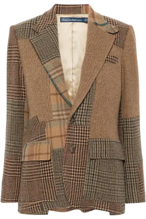 Ralph Lauren Blazer con diseño patchwork