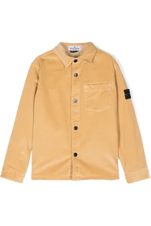 Stone Island Sobrecamisa con distintivo Compass