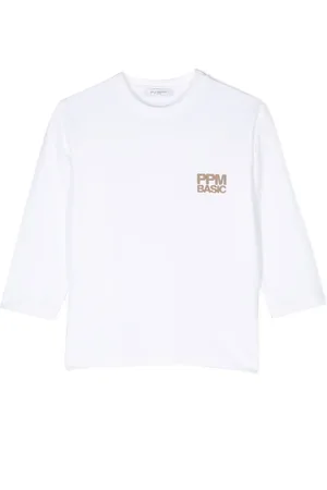 Paolo Pecora Playera con aplique del logo