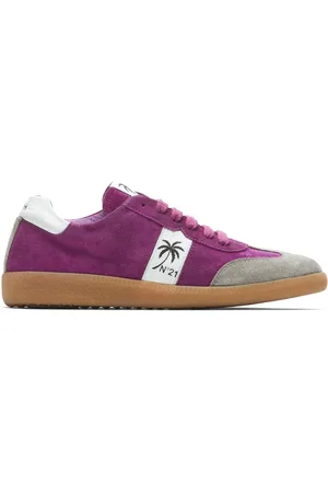 Nº21 Tenis de gamuza con diseño color block
