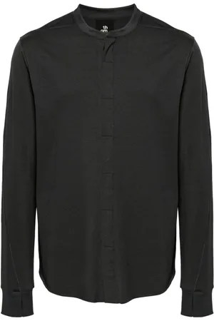 THOM KROM Camisa con bordes sin rematar