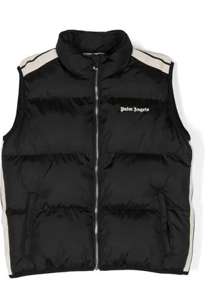 Palm Angels Chaleco con logo bordado
