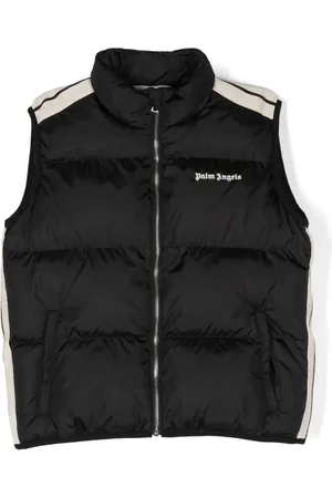 Palm Angels Chaleco con logo bordado