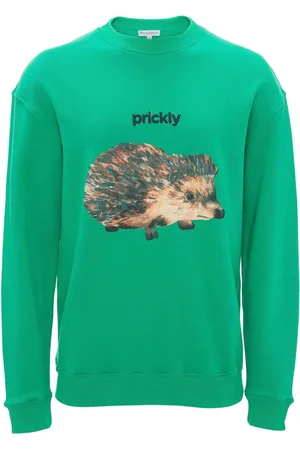 J.W.Anderson Sudadera con estampado de erizo