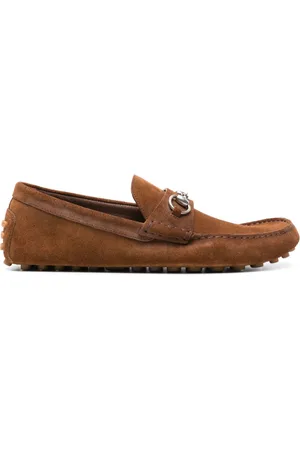 Gucci Mocasines driving con motivo Horsebit
